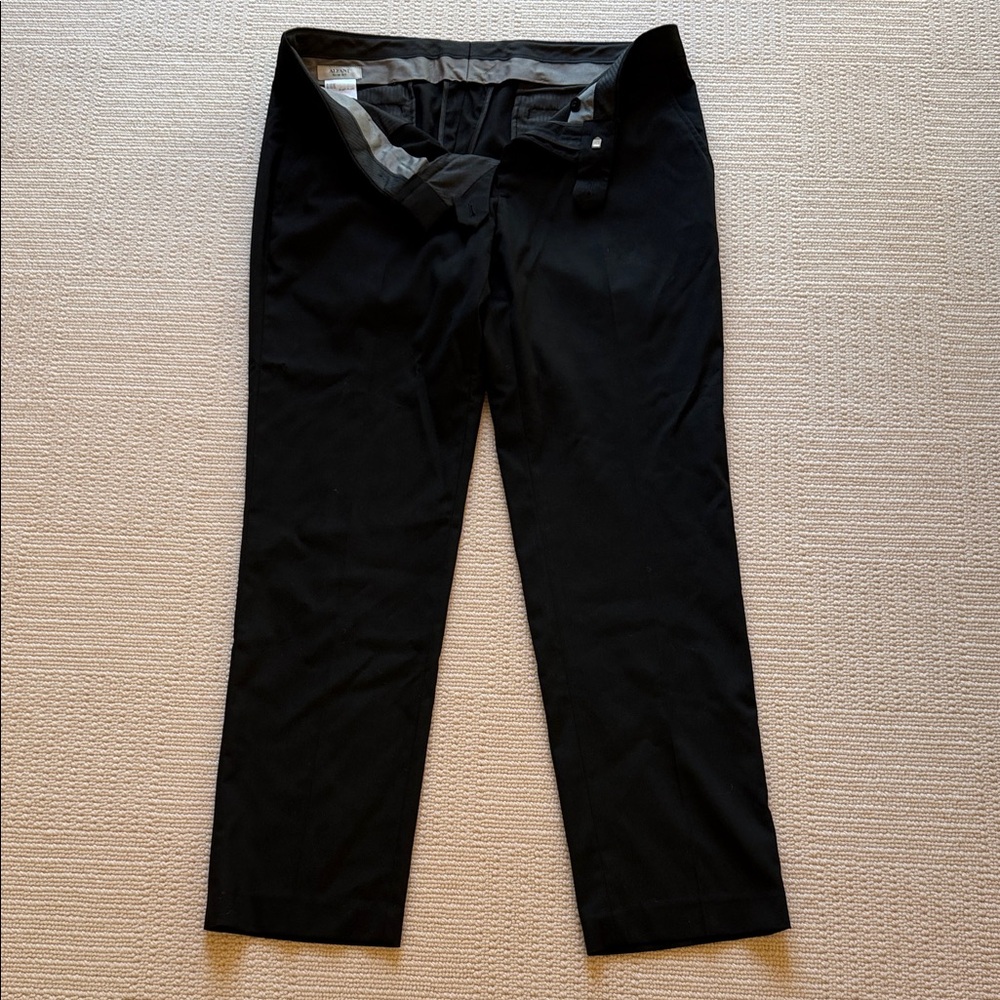 Alfani Slim Fit Men's Black Dress Pants 34 X 30